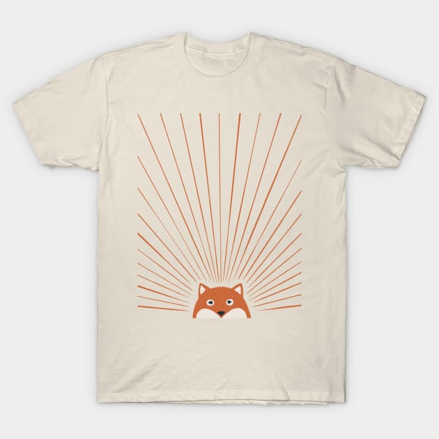 Good Morning Sun - Foxy T-Shirt by Chewbarber